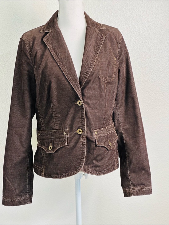 Esprit Jackets & Blazers - Esprit Light Weight Corduroy Jacket Brown Size 14